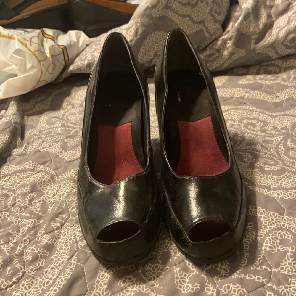 Black heels